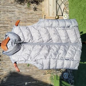 So Heather Gray Puffy Vest Sz. M